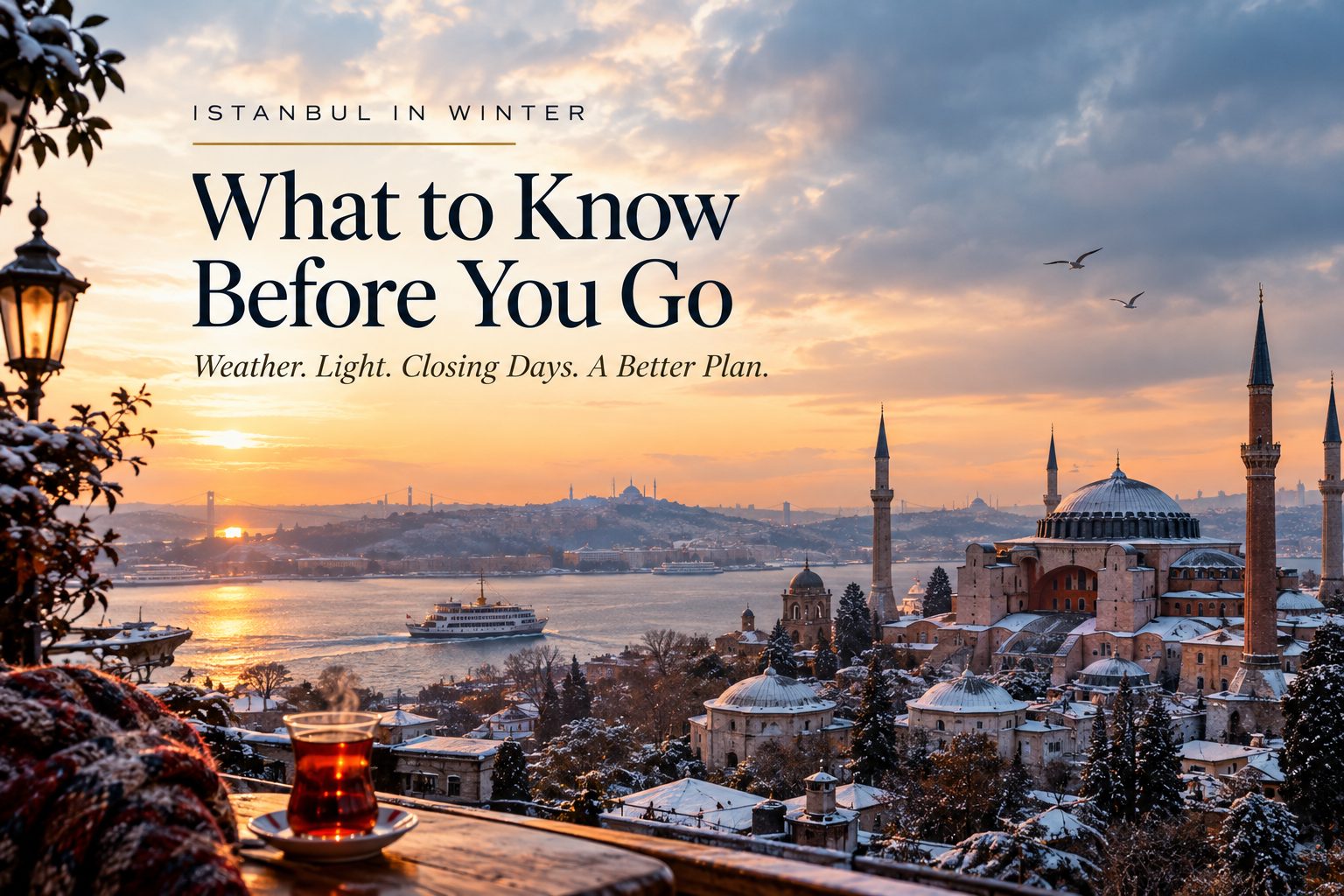 Nine Hours of Light Istanbul in Winter