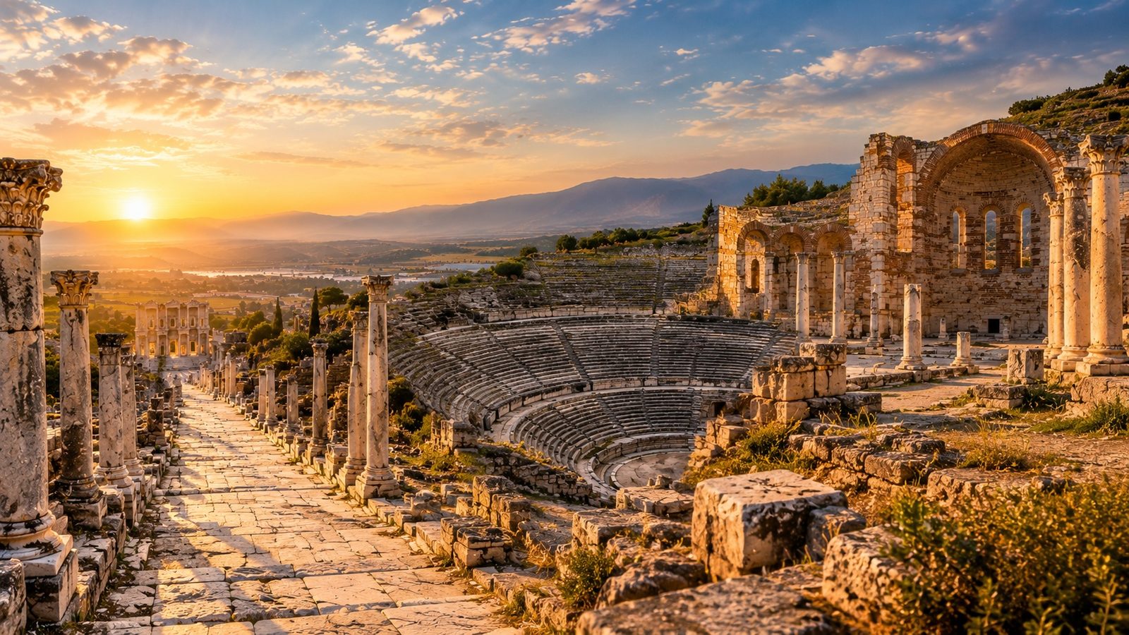 The Sea That Left Ephesus: Why the Ancient Harbour Is Six Kilometres Inland