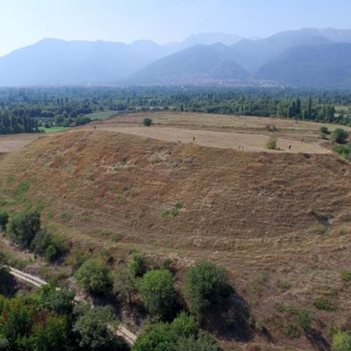 Colossae. The address of an entire New Testament letter, never excavated. The city is under the mound.