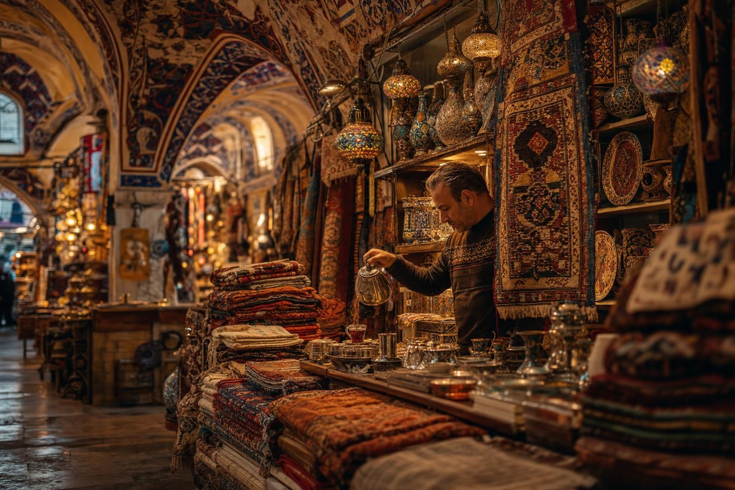 A lane in the Grand Bazaar