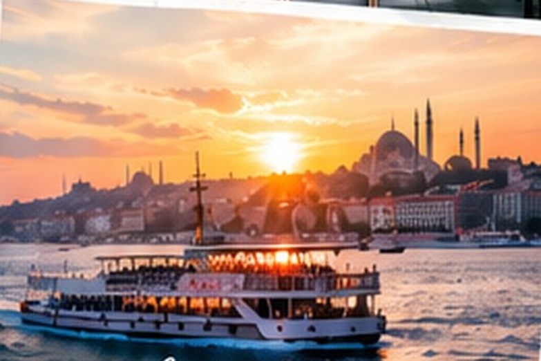 The Bosphorus seen from the water