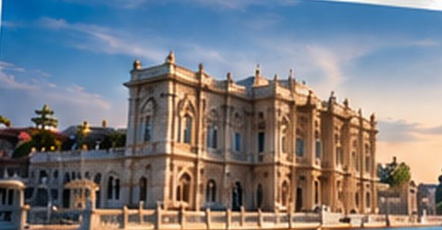 Dolmabahçe Palace on the Bosphorus