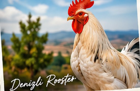 The Denizli rooster, a protected regional breed