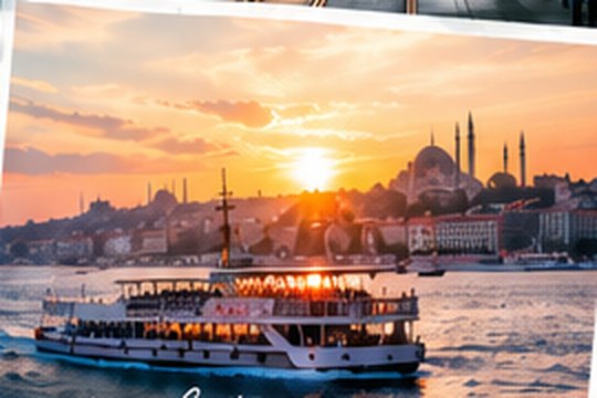 A private Bosphorus cruise at sunset